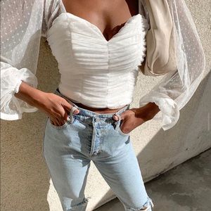 “Prom & Proper” top